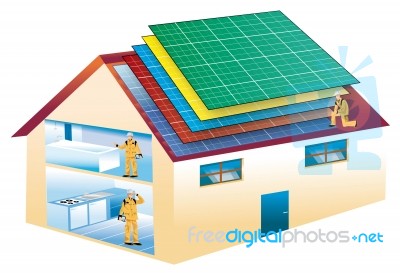 Solar Panels Stock Image Solar Panels Stock Image