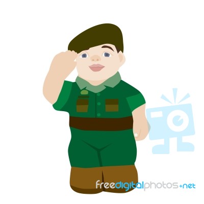 Soldier Stock Image