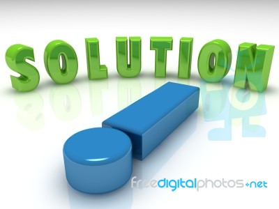 Solution Stock Image