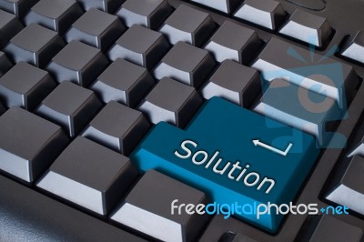 Solution Stock Image