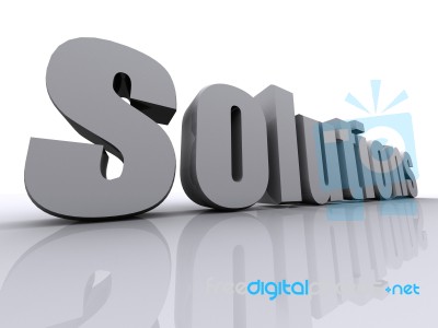 Solutions Stock Image