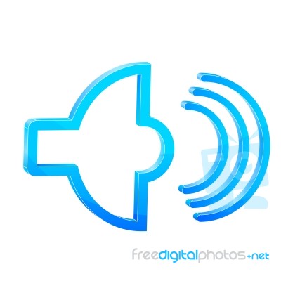 Sound Icon Stock Image