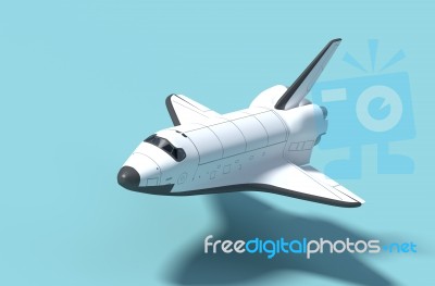 Space Shuttle Stock Image