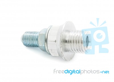 Spare Part Of Motorcycle For Decorating And Maintenance Stock Photo