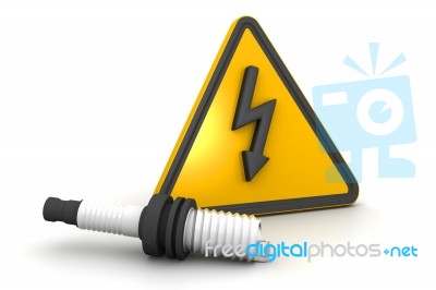 Spark Plugs Stock Image