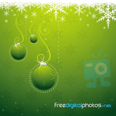 Sparkling Christmas Wallpaper Stock Image