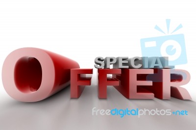 Special Offer Stock Image