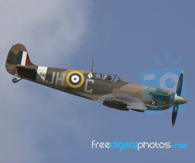 Spitfire Stock Photo