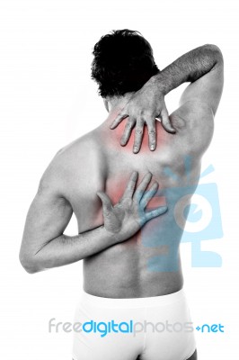 Sports Injury Pain Stock Photo