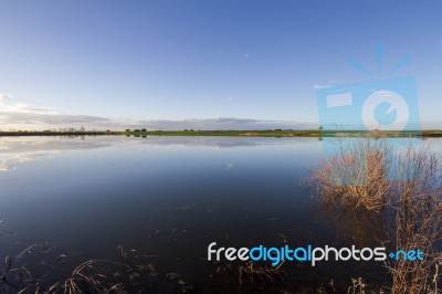 Spring Countryside Lake Landscape Stock Photo Spring Countryside Lake Landscape Stock Photo