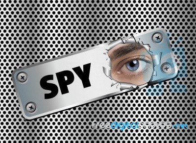Spy Stock Image
