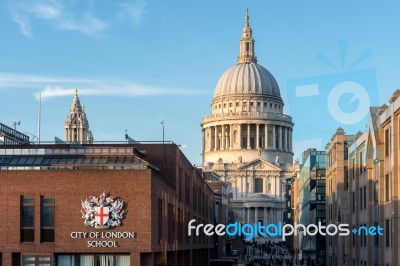 St Paul's Cathedral In London Stock Photo