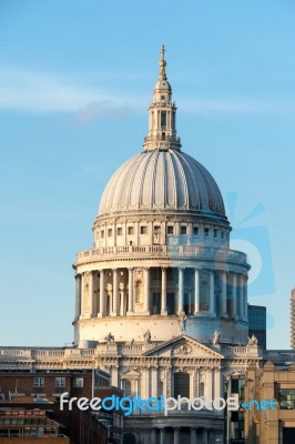 St Paul's Cathedral In London Stock Photo