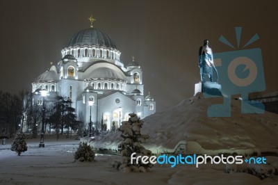 St Sava Temple In Belgrade, Serbia Stock Photo St Sava Temple In Belgrade, Serbia Stock Photo