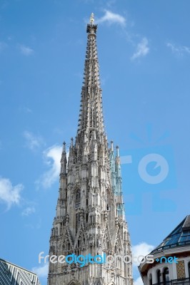 St Stephens Cathedral In Vienna Stock Photo