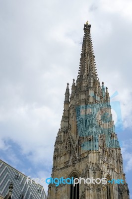 St Stephens Cathedral In Vienna Stock Photo