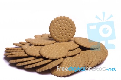 Stack Of Biscuits Stock Photo