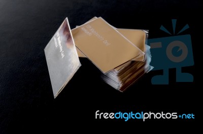 Stack Of Vip Cards Stock Photo