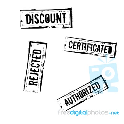 Stamp Stock Image