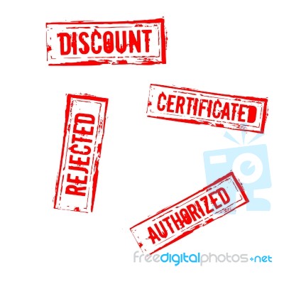Stamp Stock Image