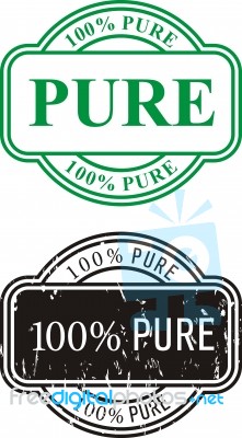 Stamp Pure Stock Image