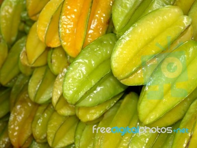 Star Fruit Stock Photo