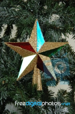 Star Ornament Stock Photo