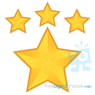 Star Pentacle Stock Image