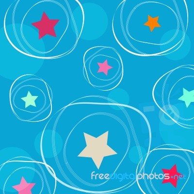 Starry Background Stock Image