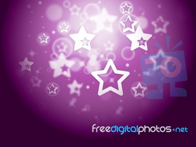 Stars Background Means Fantasy Wallpaper Or Sparkling Design
 Stock Image