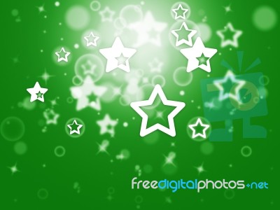 Stars Background Shows Glitter Stars Or Glowing Wallpaper
 Stock Image