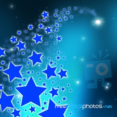 Stars Space Shows Astronomy Celestial And Abstract Stock Image