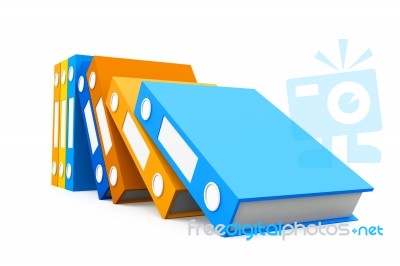Stationery Office Folder Stock Image