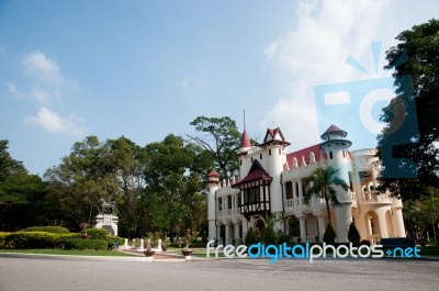 Statue Jar-let At Sanam Chandra Museum Stock Photo