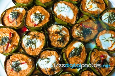 Steamed Fish Curry Stock Photo