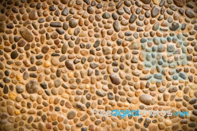 Stone Wall Texture For Background Stock Photo