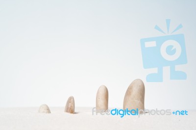 Stones Stacked Stock Photo