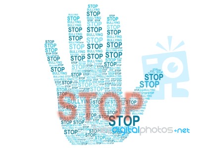 Stop Bullying Stock Image