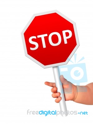 Stop Sign Stock Photo