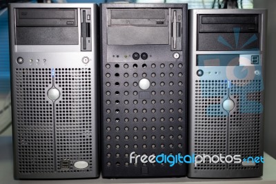 Storage Servers In Data Room Domestic Room Stock Photo Storage Servers In Data Room Domestic Room Stock Photo