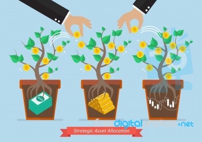 Strategic Asset Allocation Stock Image