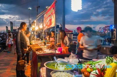 Street Food Vendors Stock Photo