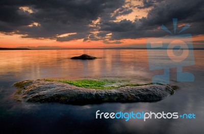 Sub-trains Of The Sunset Stock Photo Sub-trains Of The Sunset Stock Photo