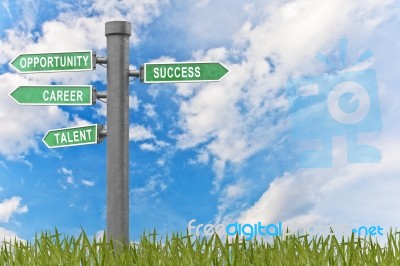 Success Concept Stock Photo