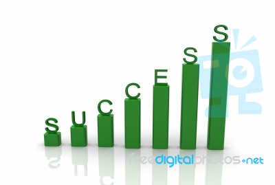 Success Graph Stock Image