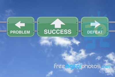 Success Sign Stock Image