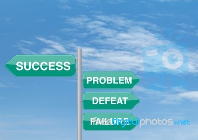 Success Sign Stock Image