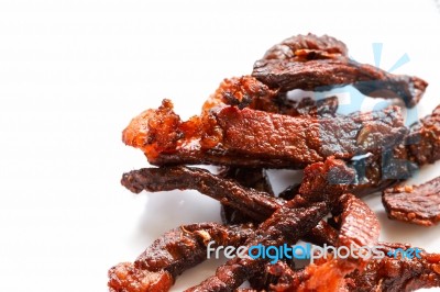 Sun-fried Meat Stock Photo