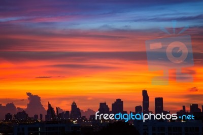 Sunset Stock Photo