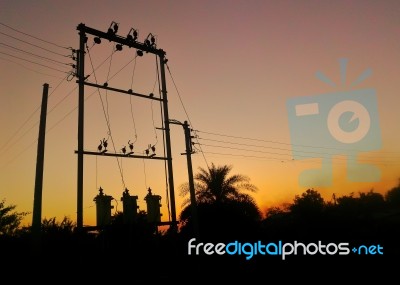 Sunset Stock Photo